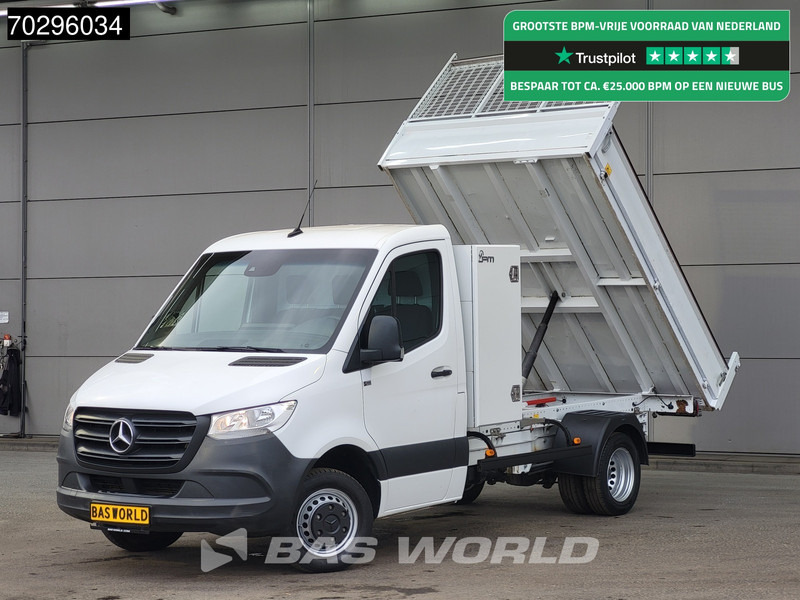 Mercedes-Benz Sprinter 514 CDI Kipper met Kist Dubbellucht 3,5t Trekhaak Airco Cruise Euro6 Tipper Benne Kieper Airco Trekhaak Cruise control - 翻斗货车:图1 Mercedes-Benz Sprinter 514 CDI Kipper met Kist Dubbellucht 3,5t Trekhaak Airco Cruise Euro6 Tipper Benne Kieper Airco Trekhaak Cruise control - 翻斗货车:图1