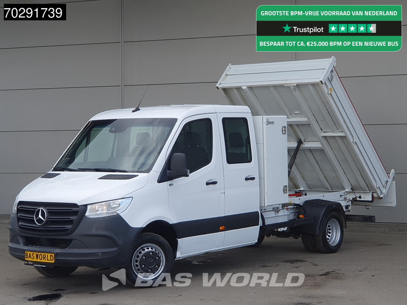 Mercedes-Benz Sprinter 514 CDI Open Laadbak met Kist Dubbel Cabine Dubbellucht 3,5t Trekhaak Airco Cruise Euro6 Pritsche Pickup Open Box Airco Trekhaak - 平板货车:图1 Mercedes-Benz Sprinter 514 CDI Open Laadbak met Kist Dubbel Cabine Dubbellucht 3,5t Trekhaak Airco Cruise Euro6 Pritsche Pickup Open Box Airco Trekhaak - 平板货车:图1