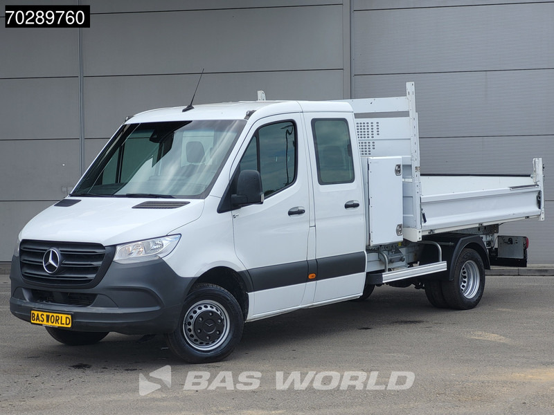Mercedes-Benz Sprinter 514 CDI Open Laadbak met Kist Dubbel Cabine Dubbellucht 3,5t Trekhaak Airco Cruise MBUX CarPlay Euro6 Pritsche Pickup Open Box 2 - 平板货车:图2 Mercedes-Benz Sprinter 514 CDI Open Laadbak met Kist Dubbel Cabine Dubbellucht 3,5t Trekhaak Airco Cruise MBUX CarPlay Euro6 Pritsche Pickup Open Box 2 - 平板货车:图2