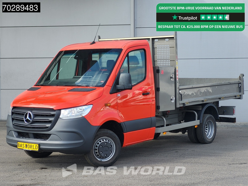 Mercedes-Benz Sprinter 514 CDI Open Laadbak met Kist Dubbellucht 3,5t Trekhaak Airco Cruise Euro6 Pritsche Pickup Open Box 2m3 Airco Trekhaak Cruise co - 平板货车:图1 Mercedes-Benz Sprinter 514 CDI Open Laadbak met Kist Dubbellucht 3,5t Trekhaak Airco Cruise Euro6 Pritsche Pickup Open Box 2m3 Airco Trekhaak Cruise co - 平板货车:图1