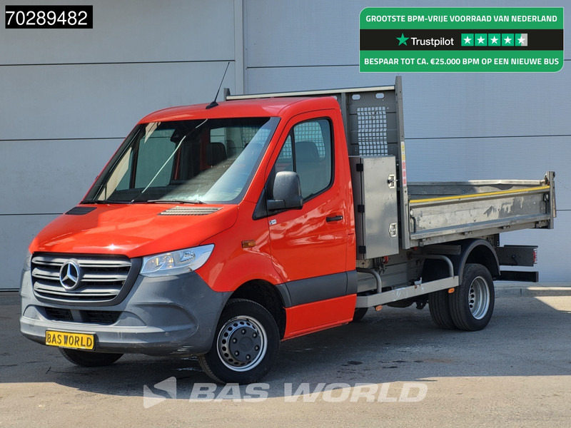 Mercedes-Benz Sprinter 514 CDI Open Laadbak met Kist Dubbellucht 3,5t Trekhaak Airco Cruise Euro6 Pritsche Pickup Open Box 2m3 Airco Trekhaak Cruise co - 平板货车:图1 Mercedes-Benz Sprinter 514 CDI Open Laadbak met Kist Dubbellucht 3,5t Trekhaak Airco Cruise Euro6 Pritsche Pickup Open Box 2m3 Airco Trekhaak Cruise co - 平板货车:图1