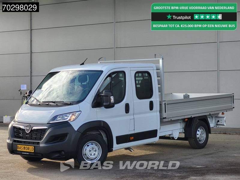 Opel Movano 140PK Driezijdige Kipper Dubbel Cabine Airco Cruise Euro6 Tipper Benne Kieper Dreiseitenkipper Airco Cruise control - 平板货车:图1 Opel Movano 140PK Driezijdige Kipper Dubbel Cabine Airco Cruise Euro6 Tipper Benne Kieper Dreiseitenkipper Airco Cruise control - 平板货车:图1