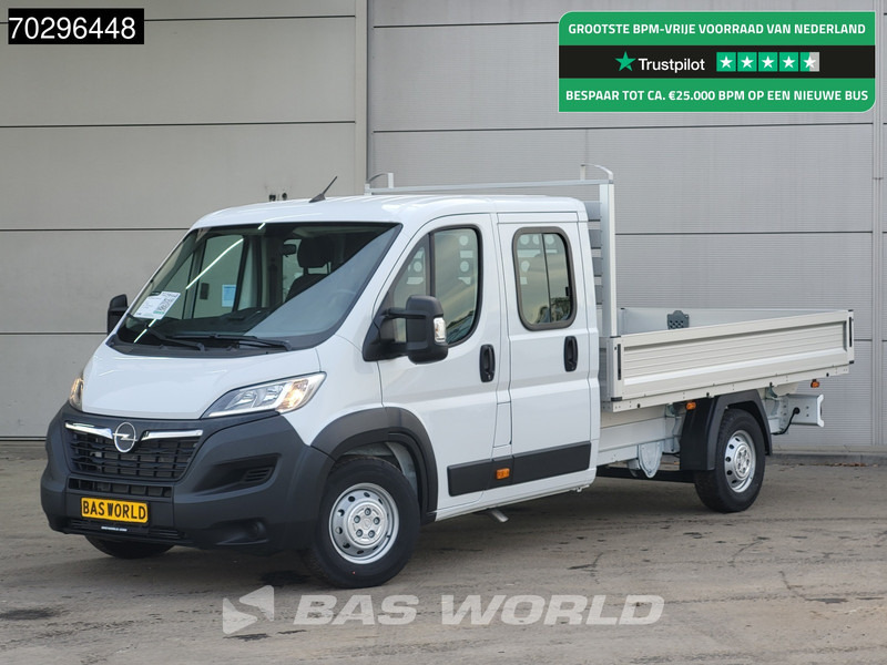 Opel Movano 140PK Dubbel Cabine Open Laadbak Airco Cruise Euro6 Pritsche Pickup Open Box Airco Cruise control - 平板货车:图1 Opel Movano 140PK Dubbel Cabine Open Laadbak Airco Cruise Euro6 Pritsche Pickup Open Box Airco Cruise control - 平板货车:图1