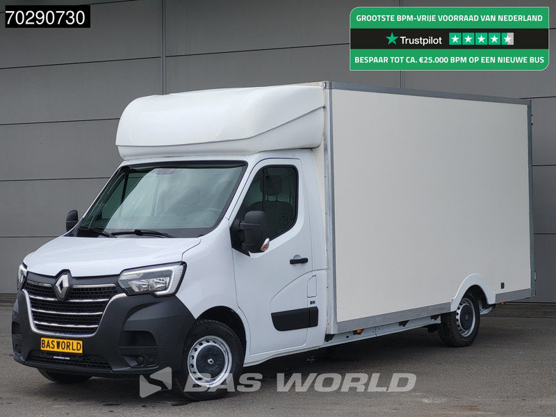 Renault Master 145PK Bakwagen Lowliner Achterdeuren Airco Cruise Euro6 Meubelbak Plancher Foodtruck Paardenwagen 17m3 Airco Cruise control - 厢式货车:图1 Renault Master 145PK Bakwagen Lowliner Achterdeuren Airco Cruise Euro6 Meubelbak Plancher Foodtruck Paardenwagen 17m3 Airco Cruise control - 厢式货车:图1