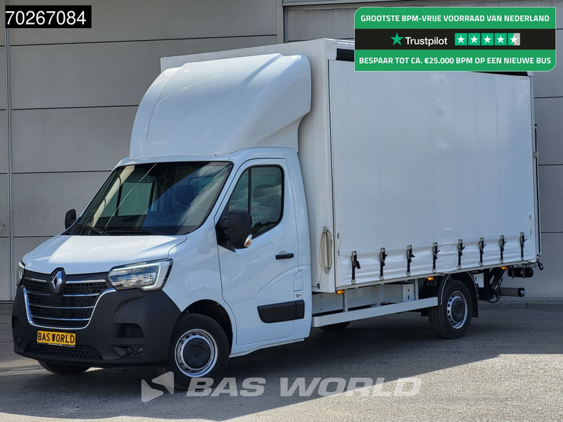 Renault Master 165PK NEU! LBW Zeilenwagen Klima Tempomat Koffer Zeilen 21m3 Airco Cruise control - 侧帘货车:图1 Renault Master 165PK NEU! LBW Zeilenwagen Klima Tempomat Koffer Zeilen 21m3 Airco Cruise control - 侧帘货车:图1