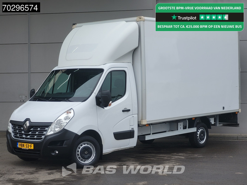 Renault Master 170pk Bakwagen Achterdeuren Lat om Lat Airco Cruise Euro6 Meubelbak Koffer Airco Cruise control - 厢式货车:图1 Renault Master 170pk Bakwagen Achterdeuren Lat om Lat Airco Cruise Euro6 Meubelbak Koffer Airco Cruise control - 厢式货车:图1