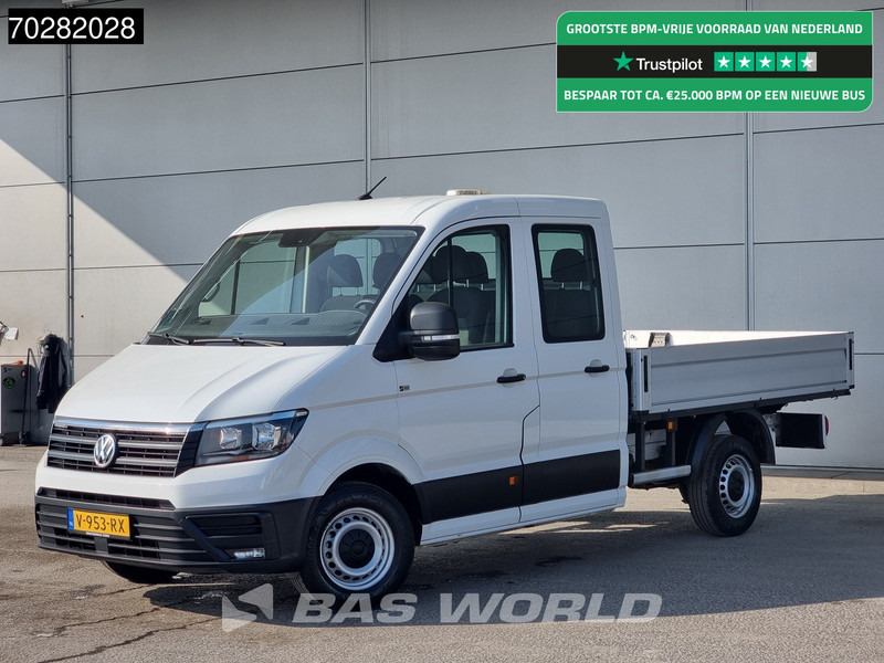 Volkswagen Crafter 102pk Open Laadbak Dubbel Cabine Trekhaak Airco Cruise Camera Euro6 Pritsche Open Box Pickup Airco Dubbel cabine Trekhaak Cruise - 平板货车:图1 Volkswagen Crafter 102pk Open Laadbak Dubbel Cabine Trekhaak Airco Cruise Camera Euro6 Pritsche Open Box Pickup Airco Dubbel cabine Trekhaak Cruise - 平板货车:图1