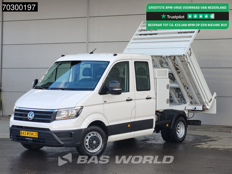 Volkswagen Crafter 177pk Kipper met Kist Dubbel Cabine Dubbellucht 3,5t Trekhaak Navi Airco Cruise Euro6 Tipper Benne Kieper Airco Trekhaak Cruise - 翻斗货车:图1 Volkswagen Crafter 177pk Kipper met Kist Dubbel Cabine Dubbellucht 3,5t Trekhaak Navi Airco Cruise Euro6 Tipper Benne Kieper Airco Trekhaak Cruise - 翻斗货车:图1