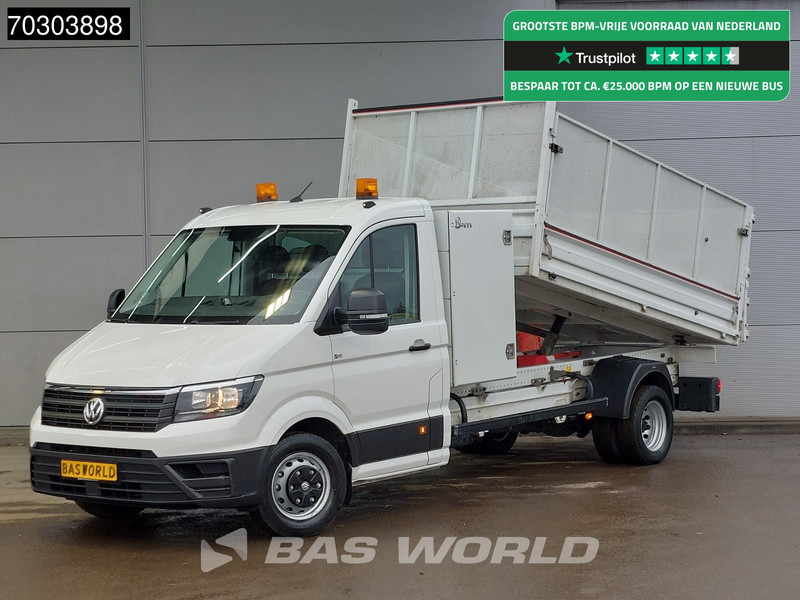 Volkswagen Crafter 177pk Kipper met Kist Dubbellucht 3,5t Trekhaak Airco Euro6 Kieper Tipper Benne Airco Trekhaak - 翻斗货车:图1 Volkswagen Crafter 177pk Kipper met Kist Dubbellucht 3,5t Trekhaak Airco Euro6 Kieper Tipper Benne Airco Trekhaak - 翻斗货车:图1