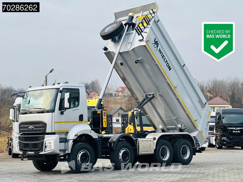 Ford F-Line 4145 8X4 NEW! 18m3 Wielton Tipper Steelsuspension Automatic Navi Euro 6 - 翻斗车:图1 Ford F-Line 4145 8X4 NEW! 18m3 Wielton Tipper Steelsuspension Automatic Navi Euro 6 - 翻斗车:图1