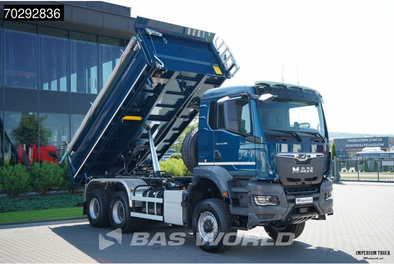 MAN TGS 33.480 TGS 6X6 11m3 KH-3-Way Kipper 6x6 Steel Suspension Automatic Big-Axle Euro 6 - 翻斗车:图3 MAN TGS 33.480 TGS 6X6 11m3 KH-3-Way Kipper 6x6 Steel Suspension Automatic Big-Axle Euro 6 - 翻斗车:图3