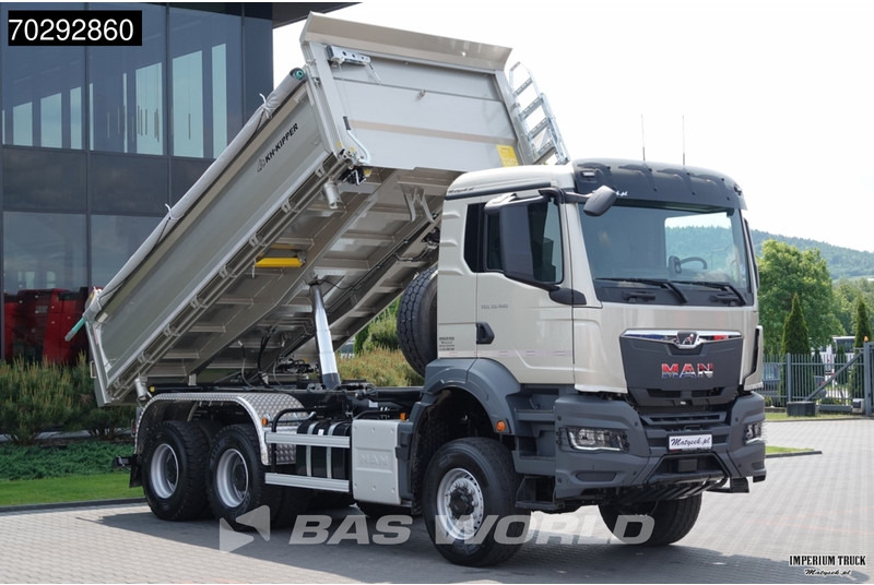 MAN TGS 33.480 TGS 6X6 6x6 3-Way Kipper Big-Axle Euro 6 - 翻斗车:图3 MAN TGS 33.480 TGS 6X6 6x6 3-Way Kipper Big-Axle Euro 6 - 翻斗车:图3