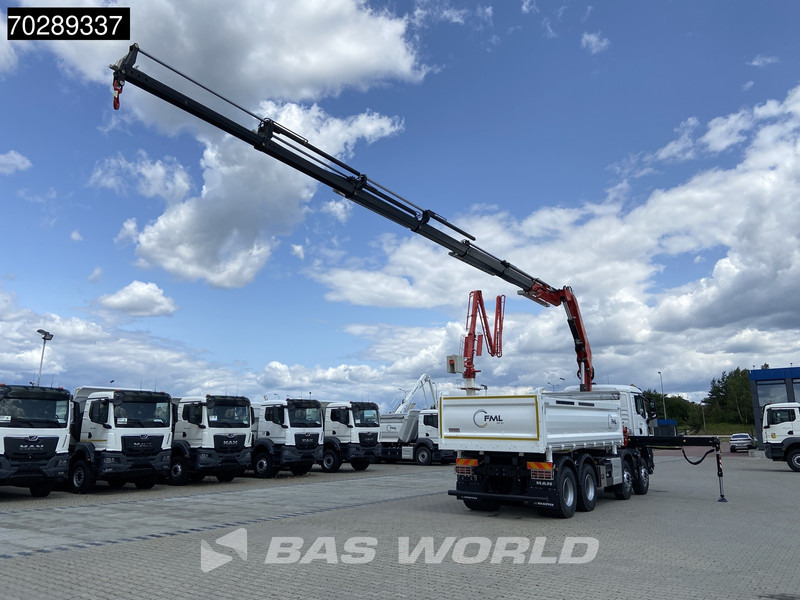 MAN TGS 35.440 8X4 NEW! Fassi F275.026 Kran Crane 13m3 3-Sided Tipper Big-Axle Euro 6 - 翻斗车, 起重车:图5 MAN TGS 35.440 8X4 NEW! Fassi F275.026 Kran Crane 13m3 3-Sided Tipper Big-Axle Euro 6 - 翻斗车, 起重车:图5