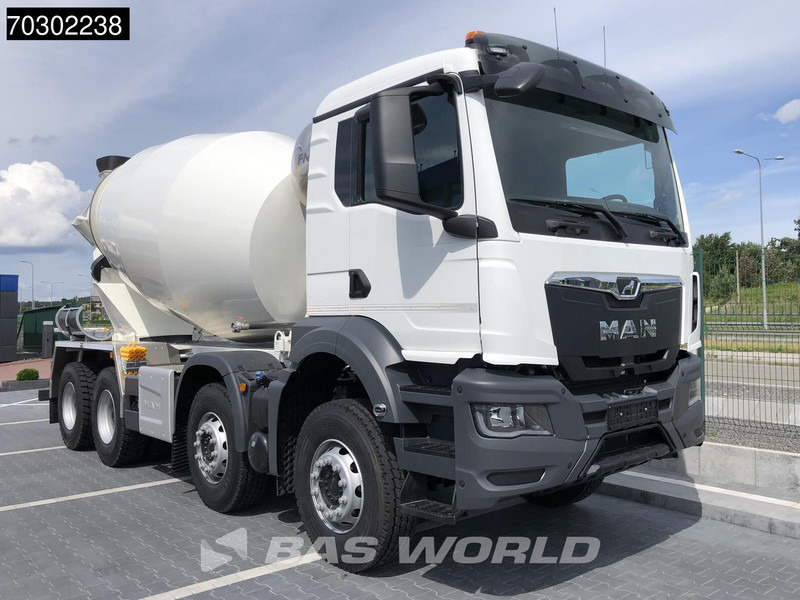 MAN TGS 41.400 8X4 10m3 FML mixer Steelsuspension Manual Airco EURO 2 - 混凝土搅拌车:图3 MAN TGS 41.400 8X4 10m3 FML mixer Steelsuspension Manual Airco EURO 2 - 混凝土搅拌车:图3