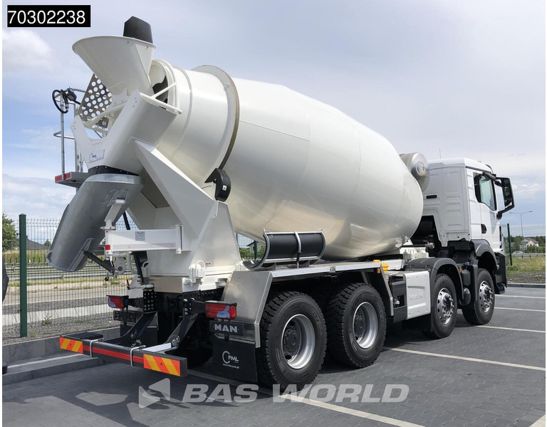 MAN TGS 41.400 8X4 10m3 FML mixer Steelsuspension Manual Airco EURO 2 - 混凝土搅拌车:图5 MAN TGS 41.400 8X4 10m3 FML mixer Steelsuspension Manual Airco EURO 2 - 混凝土搅拌车:图5