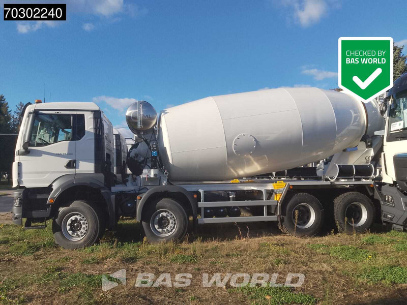MAN TGS 41.400 8X4 12m3 FML mixer Steelsuspension Manual Airco EURO 2 - 混凝土搅拌车:图1 MAN TGS 41.400 8X4 12m3 FML mixer Steelsuspension Manual Airco EURO 2 - 混凝土搅拌车:图1