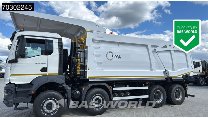 MAN TGS 41.400 8X4 23m3 Wielton Mining tipper Manual Steel suspension EURO 2 - 翻斗车:图1 MAN TGS 41.400 8X4 23m3 Wielton Mining tipper Manual Steel suspension EURO 2 - 翻斗车:图1