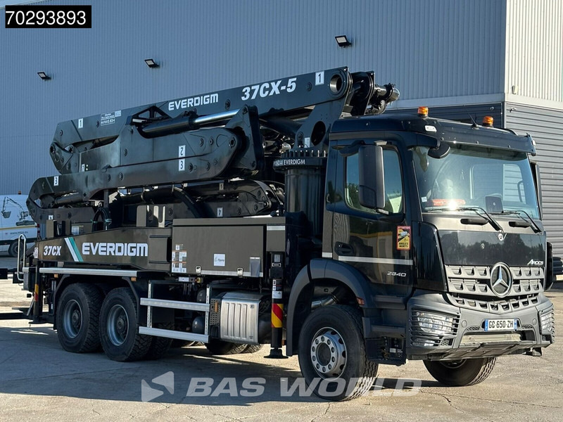 Mercedes-Benz Arocs 2840 Arocs 6X4 NEW! Everdigm 37CX-5 concrete pump Steel Suspension Automatic Euro 6 - 混凝土泵车:图3 Mercedes-Benz Arocs 2840 Arocs 6X4 NEW! Everdigm 37CX-5 concrete pump Steel Suspension Automatic Euro 6 - 混凝土泵车:图3