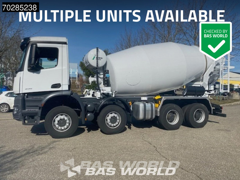 Mercedes-Benz Arocs 4145 8X4 10m3 Schwing Stetter mixer Manual Steelsuspension Euro 3 - 混凝土搅拌车:图1 Mercedes-Benz Arocs 4145 8X4 10m3 Schwing Stetter mixer Manual Steelsuspension Euro 3 - 混凝土搅拌车:图1