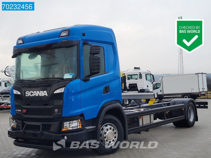 Scania G360 4X2 NEW! chassis PTO preparation Euro 5 - 驾驶室底盘卡车:图1 Scania G360 4X2 NEW! chassis PTO preparation Euro 5 - 驾驶室底盘卡车:图1