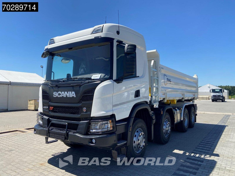新的 翻斗车 Scania P420 8X4 NEW! 13,5m3 3-way tipper Hardox450 Steel Steelsuspension Euro 6:图9 新的 翻斗车 Scania P420 8X4 NEW! 13,5m3 3-way tipper Hardox450 Steel Steelsuspension Euro 6:图9