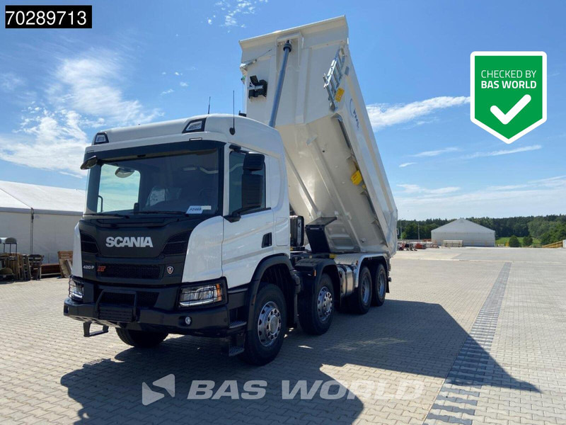 Scania P420 8X4 NEW! 18m3 Steel tipper Steelsuspension Automatic Euro 6 - 翻斗车:图1 Scania P420 8X4 NEW! 18m3 Steel tipper Steelsuspension Automatic Euro 6 - 翻斗车:图1