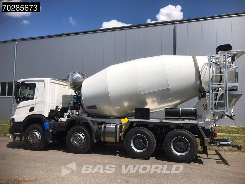 Scania P420 XT 8X4 NEW! 10m3 FML Mixer Automatic Steel suspension Big-Axle Euro 6 - 混凝土搅拌车:图5 Scania P420 XT 8X4 NEW! 10m3 FML Mixer Automatic Steel suspension Big-Axle Euro 6 - 混凝土搅拌车:图5