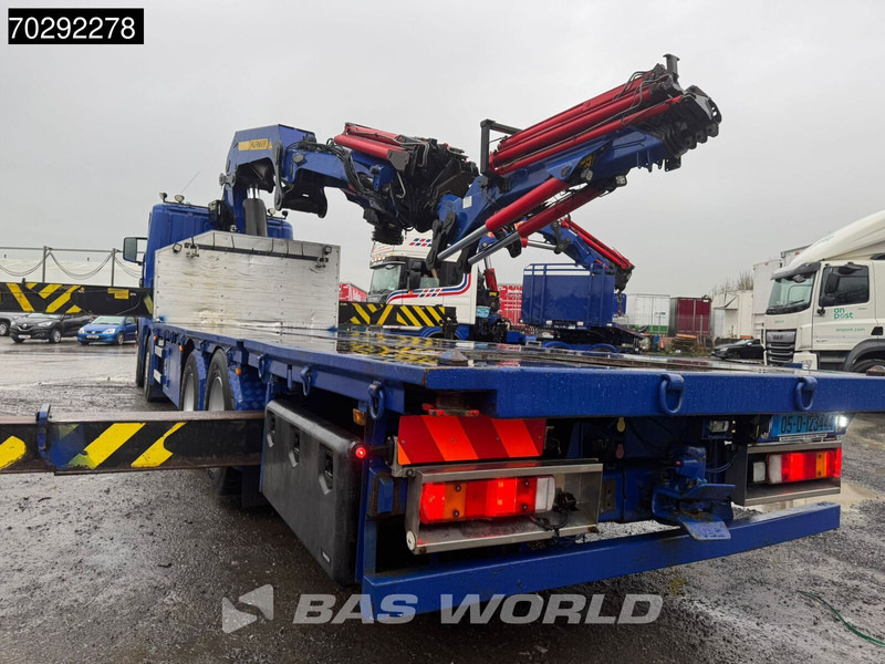 Scania R420 8X2 Palfinger PK100002 Crane Kran + PJ170 JIB Lift Axle Euro 4 - 栏板式/ 平板卡车, 起重车:图2 Scania R420 8X2 Palfinger PK100002 Crane Kran + PJ170 JIB Lift Axle Euro 4 - 栏板式/ 平板卡车, 起重车:图2