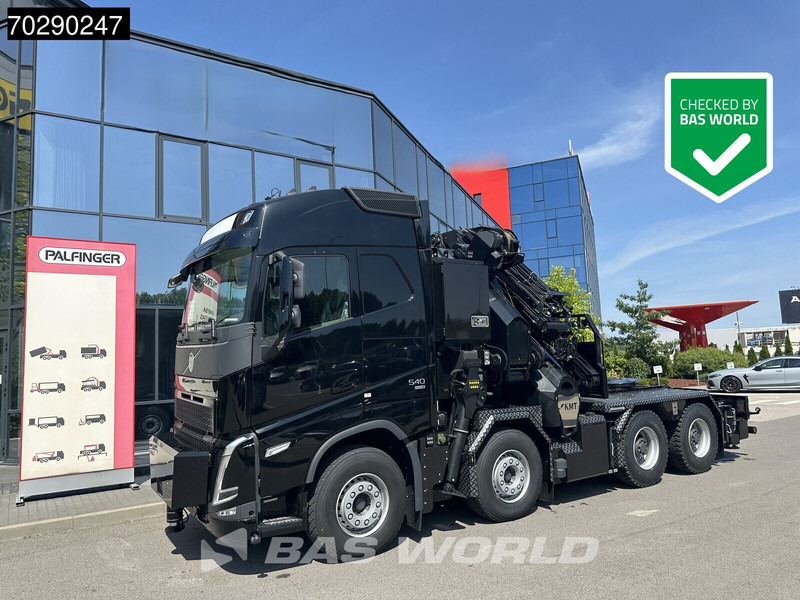 Volvo FH 540 FH 8X4 NEW! Palfinger PK1050 TEC G Crane Kran + JIB Winch Dynamic Steering Navi - 栏板式/ 平板卡车, 起重车:图1 Volvo FH 540 FH 8X4 NEW! Palfinger PK1050 TEC G Crane Kran + JIB Winch Dynamic Steering Navi - 栏板式/ 平板卡车, 起重车:图1