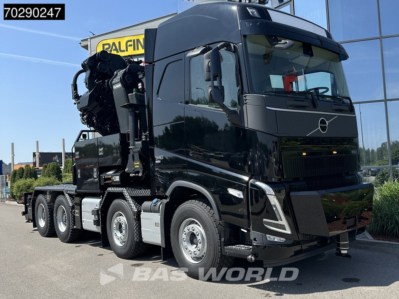 Volvo FH 540 FH 8X4 NEW! Palfinger PK1050 TEC G Crane Kran + JIB Winch Dynamic Steering Navi - 栏板式/ 平板卡车, 起重车:图3 Volvo FH 540 FH 8X4 NEW! Palfinger PK1050 TEC G Crane Kran + JIB Winch Dynamic Steering Navi - 栏板式/ 平板卡车, 起重车:图3