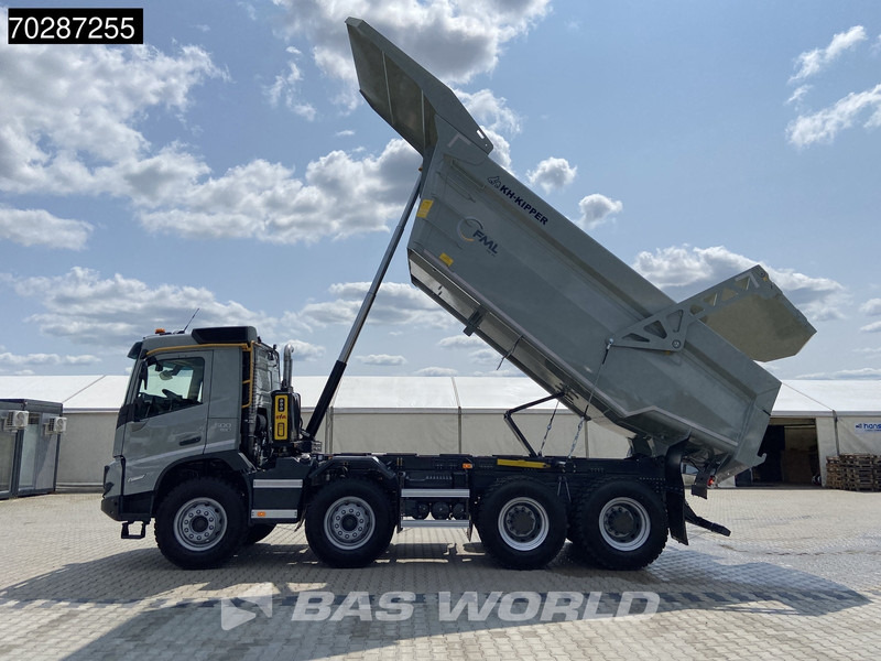 新的 翻斗车 Volvo FMX 500 FMX 8X4 23m3 KH-Kipper Rock Bull VEB+ Steelsuspension Euro 6：图6