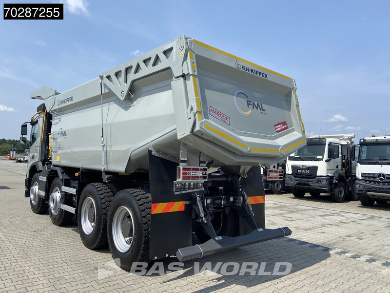 新的 翻斗车 Volvo FMX 500 FMX 8X4 23m3 KH-Kipper Rock Bull VEB+ Steelsuspension Euro 6：图11