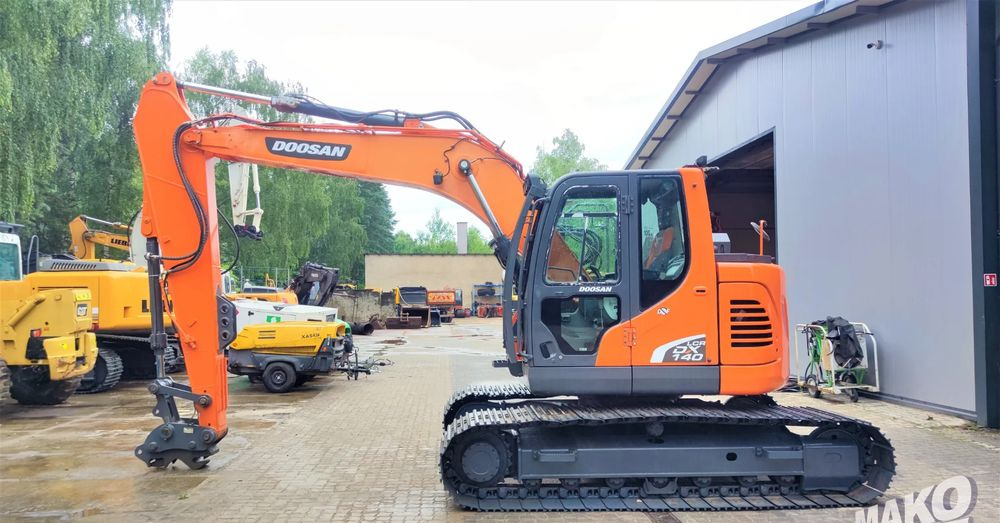 Doosan DX140LCR-5 - 履带式挖掘机:图1 Doosan DX140LCR-5 - 履带式挖掘机:图1