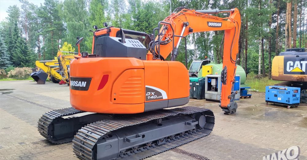 Doosan DX140LCR-5 - 履带式挖掘机:图4 Doosan DX140LCR-5 - 履带式挖掘机:图4