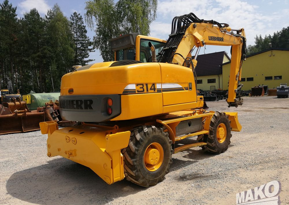 Liebherr A 314 Litronic - 轮式挖掘机:图5 Liebherr A 314 Litronic - 轮式挖掘机:图5