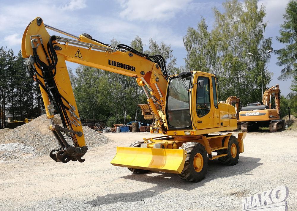 Liebherr A 314 Litronic - 轮式挖掘机:图1 Liebherr A 314 Litronic - 轮式挖掘机:图1