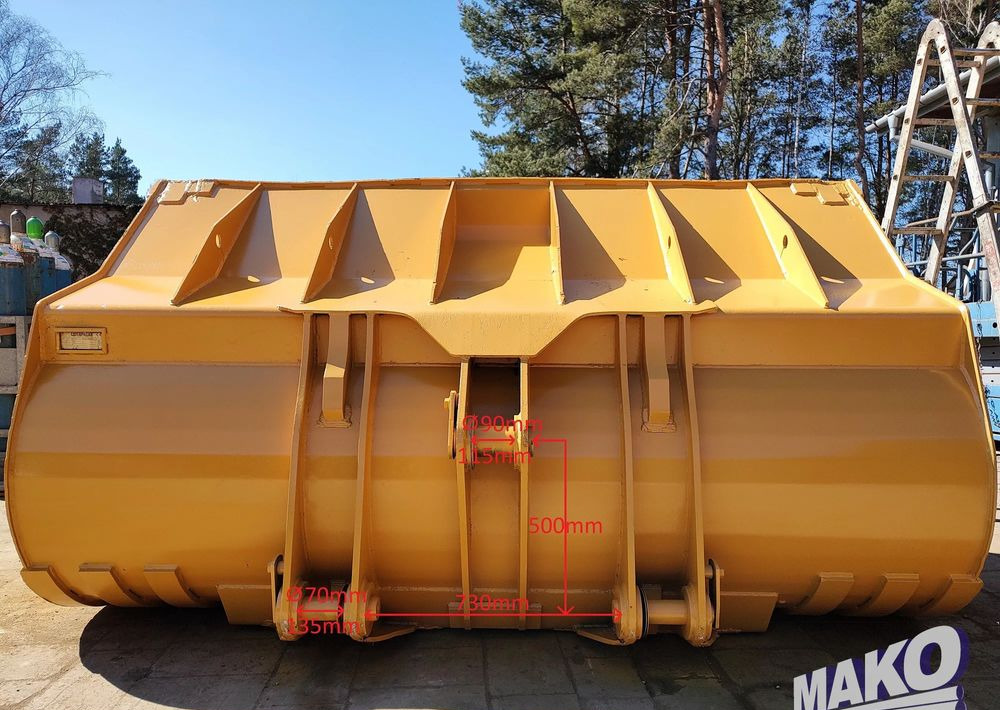 Łyżka CAT 300cm do ładowarki CAT 963C 972 980 5,5m³ - 附件 适用于 建筑机械:图4 Łyżka CAT 300cm do ładowarki CAT 963C 972 980 5,5m³ - 附件 适用于 建筑机械:图4