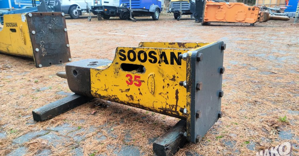 Młot hydrauliczny Soosan SQ35 230kg do koparki - 附件 适用于 建筑机械:图4 Młot hydrauliczny Soosan SQ35 230kg do koparki - 附件 适用于 建筑机械:图4