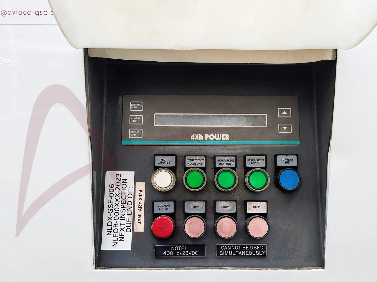 AXA POWER 3GSTS 200/345L - 地面动力装置:图4 AXA POWER 3GSTS 200/345L - 地面动力装置:图4