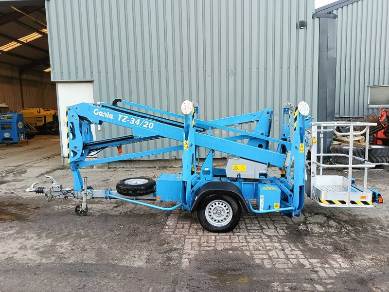 全挂车 Genie TZ 34 aanhanger hoogwerker 12 m hi lift electric：图14