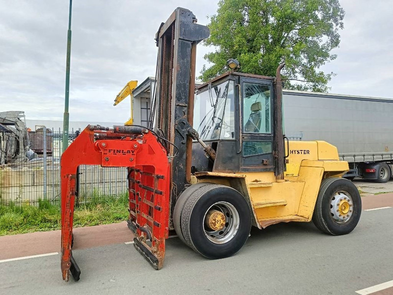 Hyster H 12.00 XL 12 ton heftruck met stenenklem forklift - 柴油叉车:图1 Hyster H 12.00 XL 12 ton heftruck met stenenklem forklift - 柴油叉车:图1