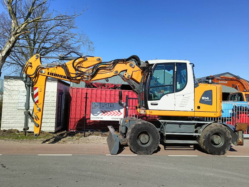 Liebherr A 914 compact mobiele graafmachine excavator 18Ton - 轮式挖掘机:图1 Liebherr A 914 compact mobiele graafmachine excavator 18Ton - 轮式挖掘机:图1