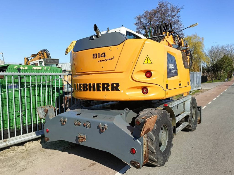 Liebherr A 914 compact mobiele graafmachine excavator 18Ton - 轮式挖掘机:图5 Liebherr A 914 compact mobiele graafmachine excavator 18Ton - 轮式挖掘机:图5