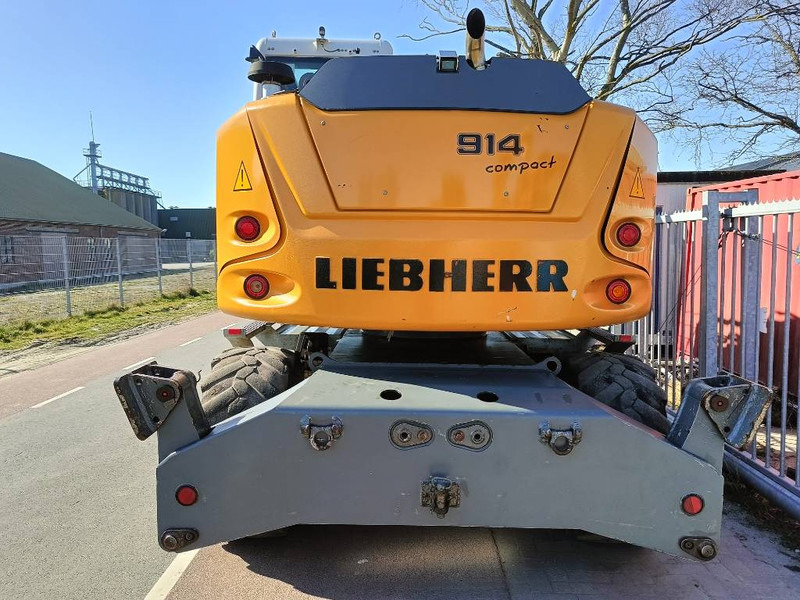 Liebherr A 914 compact mobiele graafmachine excavator 18Ton - 轮式挖掘机:图4 Liebherr A 914 compact mobiele graafmachine excavator 18Ton - 轮式挖掘机:图4