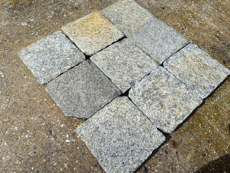 建筑机械 graniet natuursteen 40x40x7-8 cm 300m2 ruw/glad te：图9