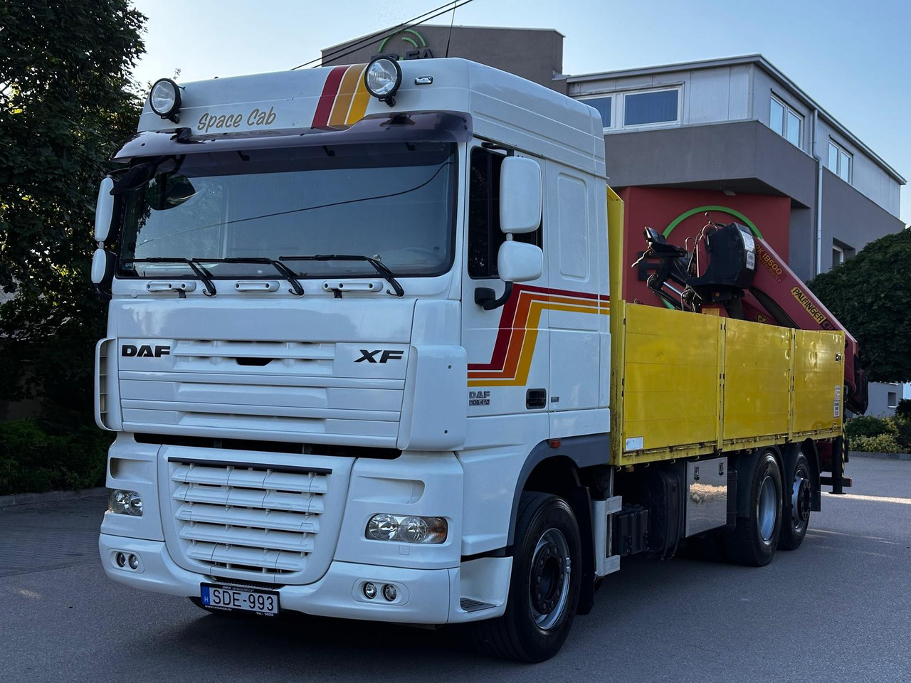DAF Xf 105.410 Manual 6x2 Palfinger Pk18500 EXCELENT - 起重车:图5 DAF Xf 105.410 Manual 6x2 Palfinger Pk18500 EXCELENT - 起重车:图5