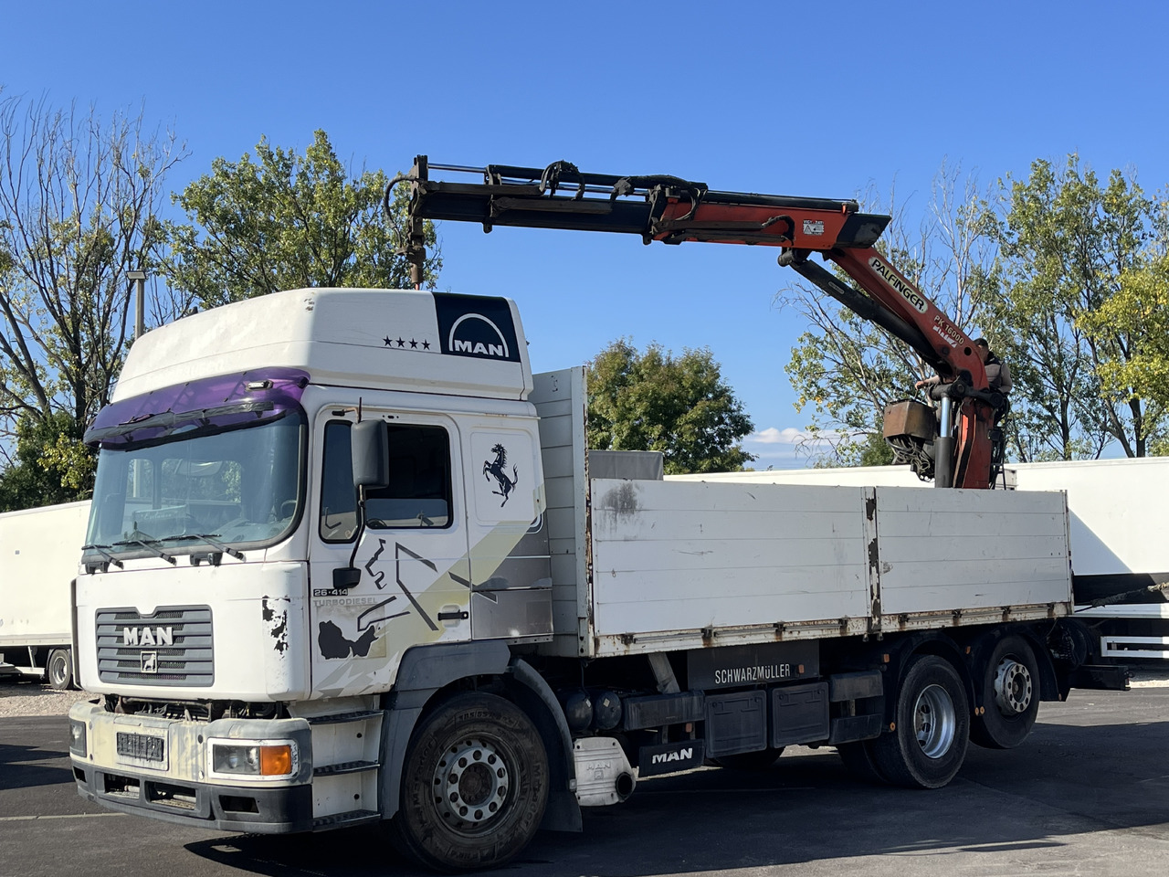MAN F2000 26.413 Palfinger pk 16000 - 起重车:图1 MAN F2000 26.413 Palfinger pk 16000 - 起重车:图1