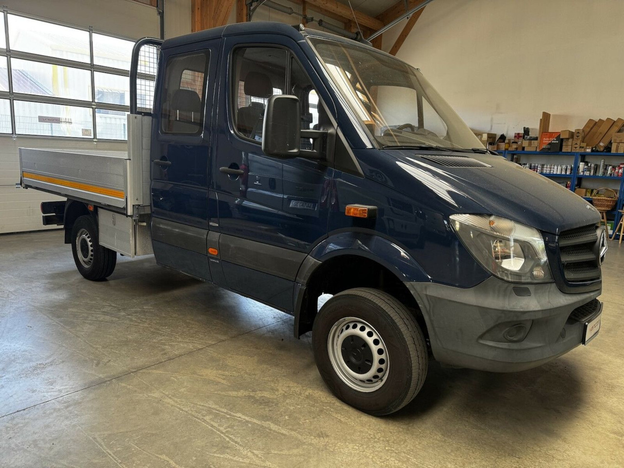 Mercedes-Benz Sprinter 313 CDI Doka 4x4 Allrad AHK 3.5t - 平板货车, 康比货车:图4 Mercedes-Benz Sprinter 313 CDI Doka 4x4 Allrad AHK 3.5t - 平板货车, 康比货车:图4