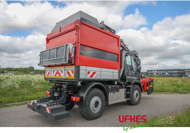 Mercedes-Benz Unimog U 427 Greentec woodchipper combi - 小型货车:图5 Mercedes-Benz Unimog U 427 Greentec woodchipper combi - 小型货车:图5