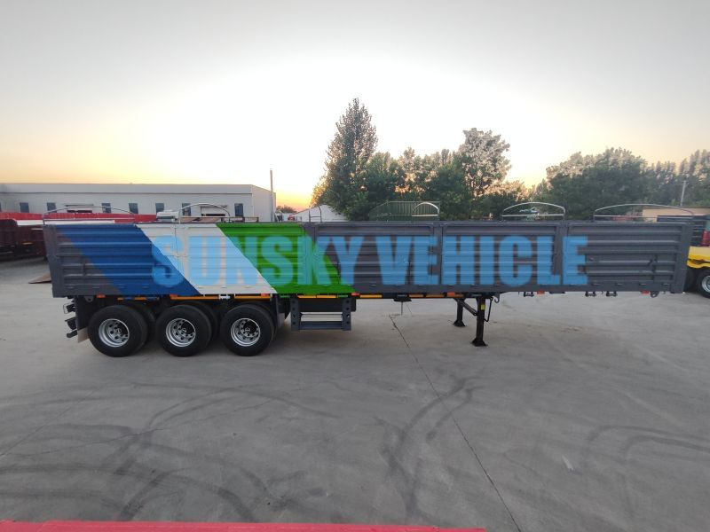 SUNSKY Drop Side semi trailer - 栏板式/ 平板半拖车:图5 SUNSKY Drop Side semi trailer - 栏板式/ 平板半拖车:图5